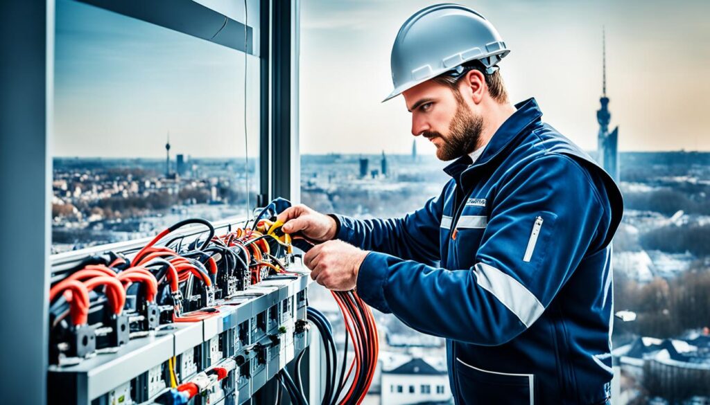 Elektroinstallation professioneller Service Düsseldorf